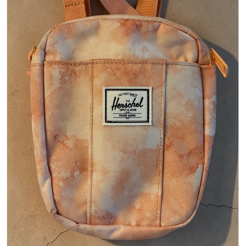 Herschel Supply Cruz Crossbody Bag Pastel Cloud‎ Papaya Mini Festival Waist Bag - Picture 3 of 11